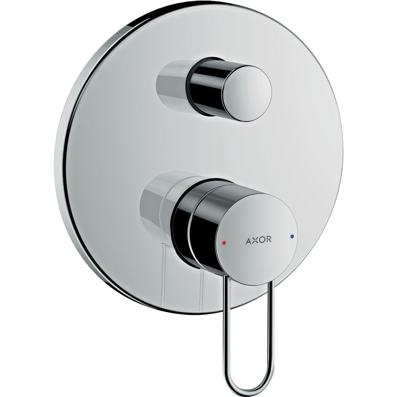 Jednouchwytowa bateria wannowa z uchwytem Loop, podtynkowa Chrom Uno AXOR 38426000