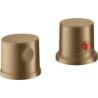 2-otworowa bateria termostatyczna na brzeg wanny Brąz Szczotkowany Uno AXOR 38480140