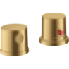2-otworowa bateria termostatyczna na brzeg wanny Złoty Optyczny Szczotkowany Uno AXOR 38480250