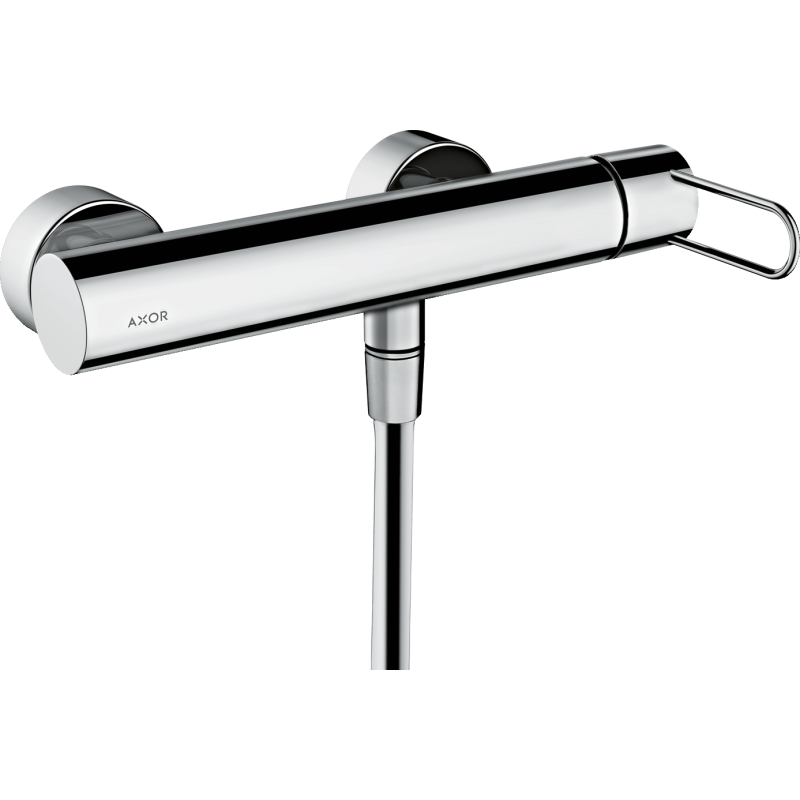 Jednouchwytowa bateria prysznicowa z uchwytem Loop, natynkowa Chrom Uno AXOR 38621000