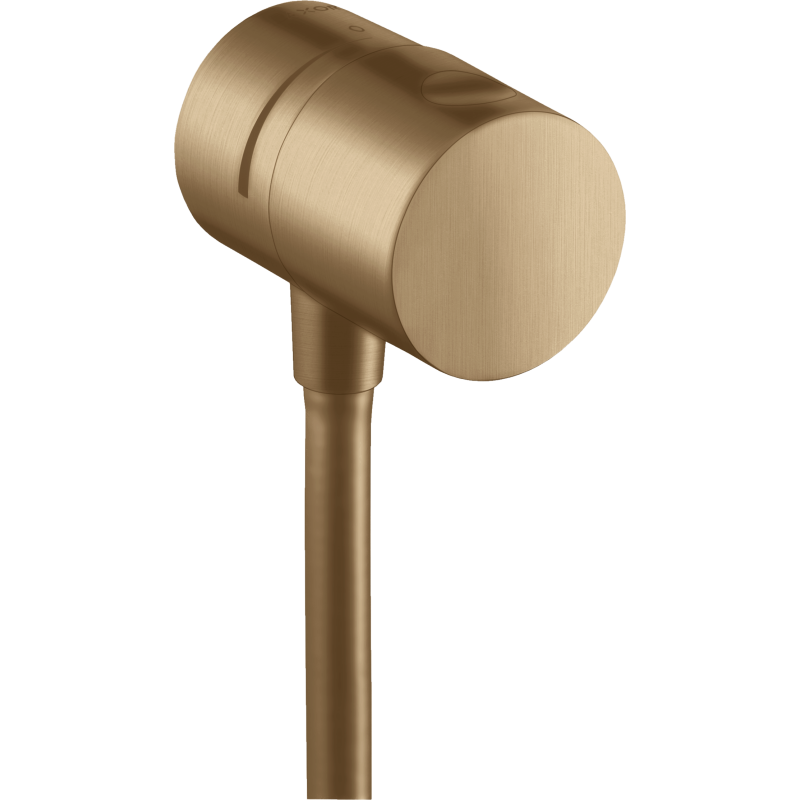 Przyłącze węża z zaworem odcinającym Brąz Szczotkowany Uno AXOR 38882140