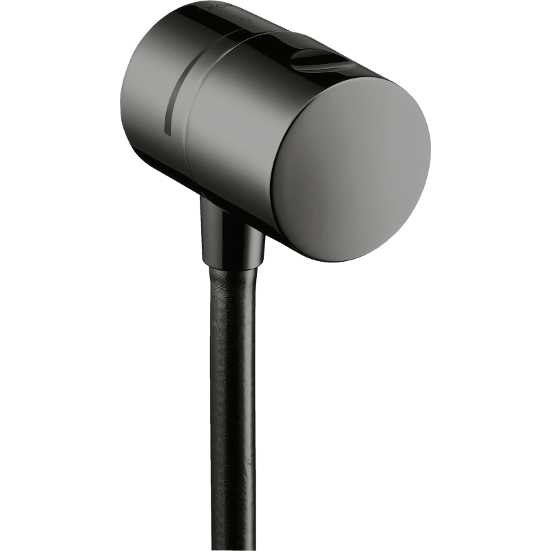 Przyłącze węża z zaworem odcinającym Czarny Chrom Polerowany Uno AXOR 38882330