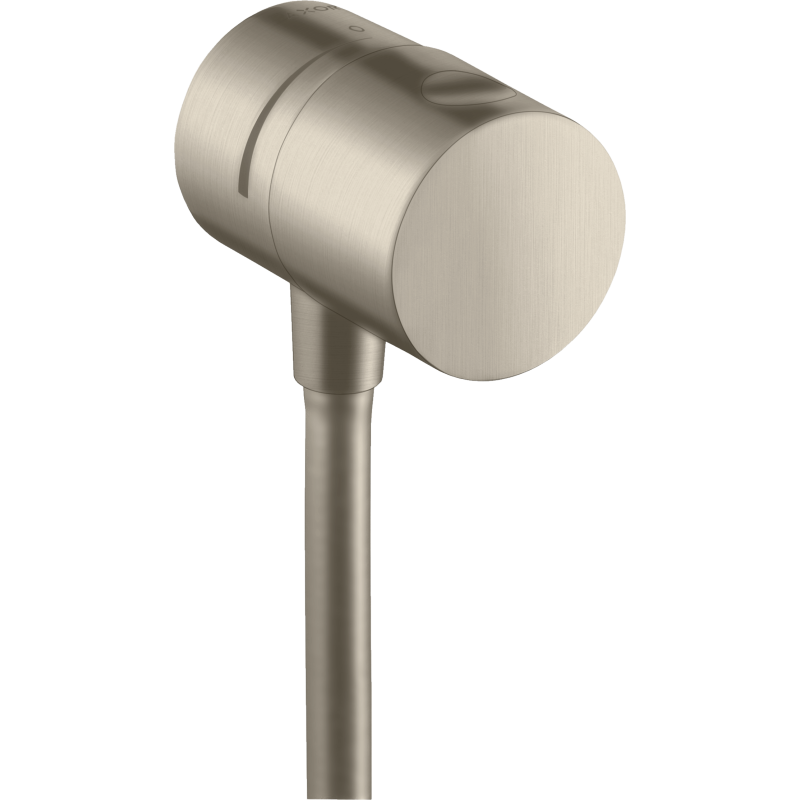 Przyłącze węża z zaworem odcinającym Nikiel Szczotkowany Uno AXOR 38882820