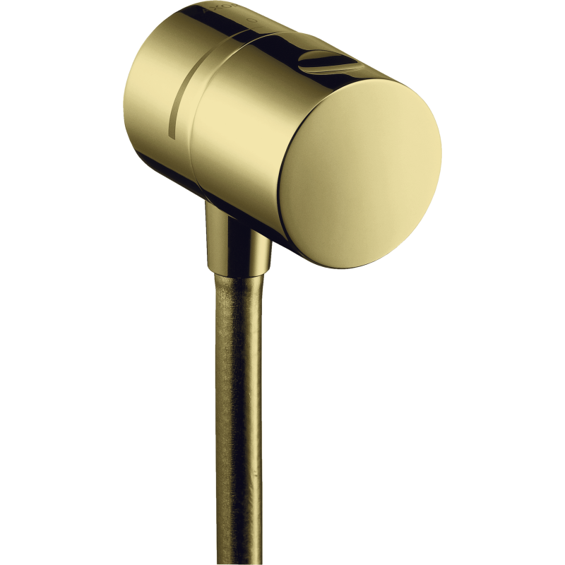 Przyłącze węża z zaworem odcinającym Złoty Optyczny Polerowany Uno AXOR 38882990