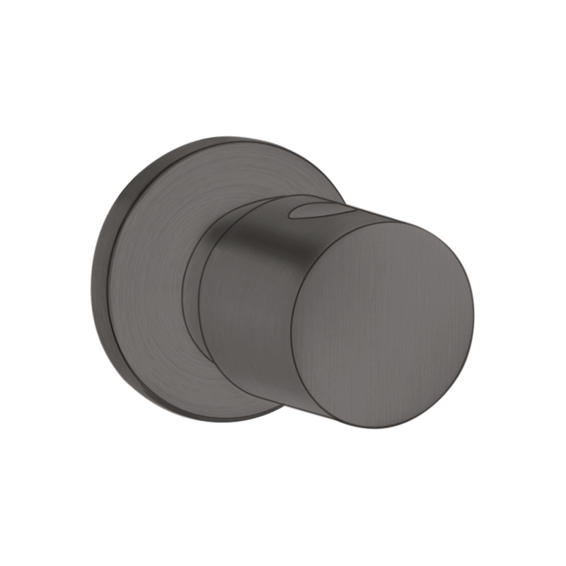 Zawór odcinający, podtynkowy Czarny Chrom Szczotkowany Uno AXOR 38976340