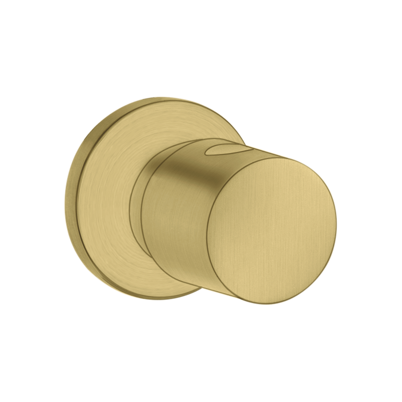 Zawór odcinający, podtynkowy Mosiądz Szczotkowany Uno AXOR 38976950