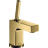 Bateria umyw. 80 do małych umywalek z uchwytem Pin i kpl odpływowym z cięgłem Złoty Optyczny Polerowany Citterio AXOR 39015990