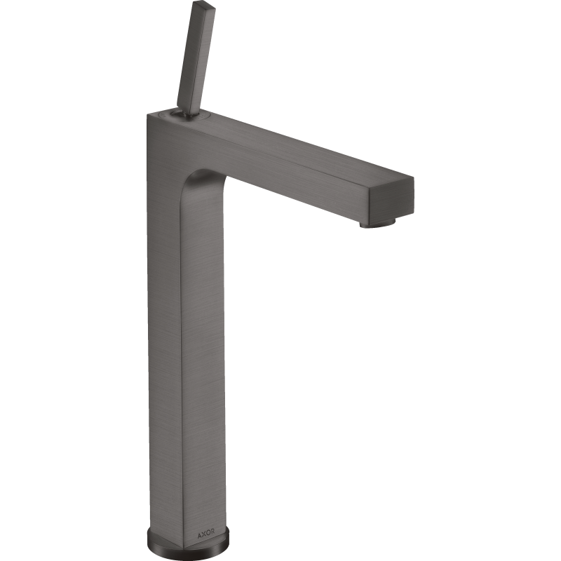 Bateria umyw. 280 do umyw nablat z uchwytem Pin i kpl odpływowym z cięgłem Czarny Chrom Szczotkowany Citterio AXOR 39020340