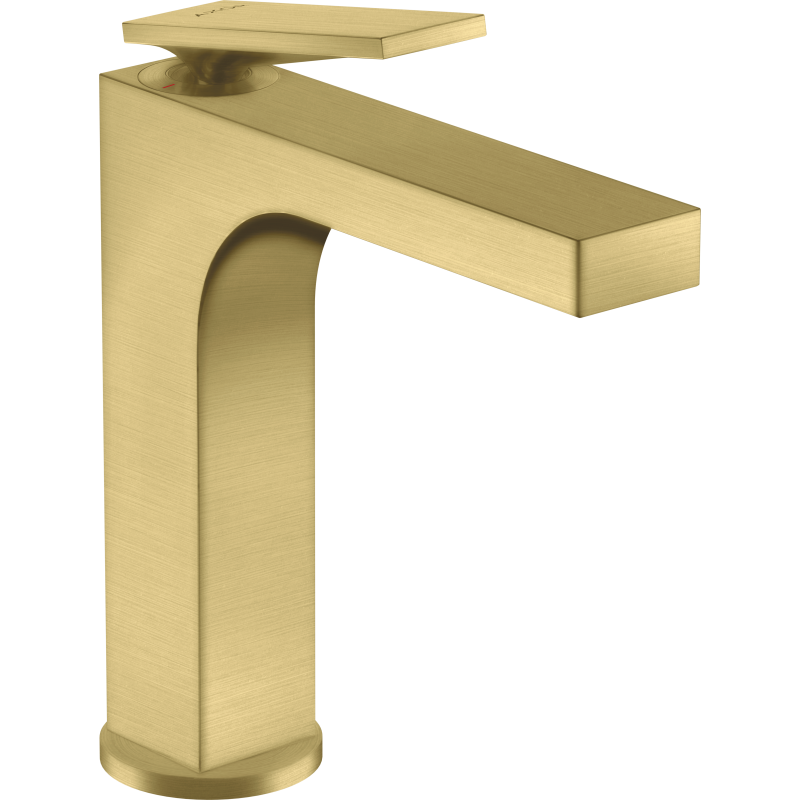 Jednouchwytowa bateria umywalkowa 160 z kompletem odpływowym z cięgłem Mosiądz Szczotkowany Citterio AXOR 39023950