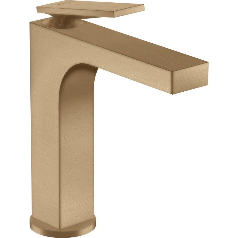 Jednouchwytowa bateria umywalkowa 160 z niezamykanym kompletem odpływowym Brąz Szczotkowany Citterio AXOR 39024140