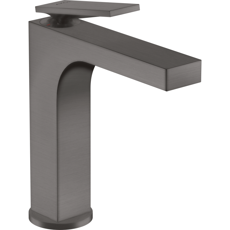 Jednouchwytowa bateria umywalkowa 160 z niezamykanym kompletem odpływowym Czarny Chrom Szczotkowany Citterio AXOR 39024340