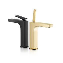 Bateria umywalkowa 160 z uchwytem Pin i niezamykanym kpl odpływowym Złoty Optyczny Polerowany Citterio AXOR 39032990