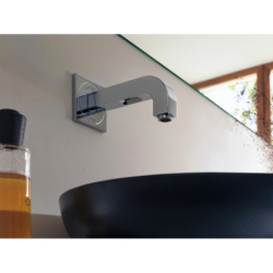 Elektroniczna bateria umywalkowa z wylewką 161 mm, ścienna, podtynkowa Chrom Citterio AXOR 39117000