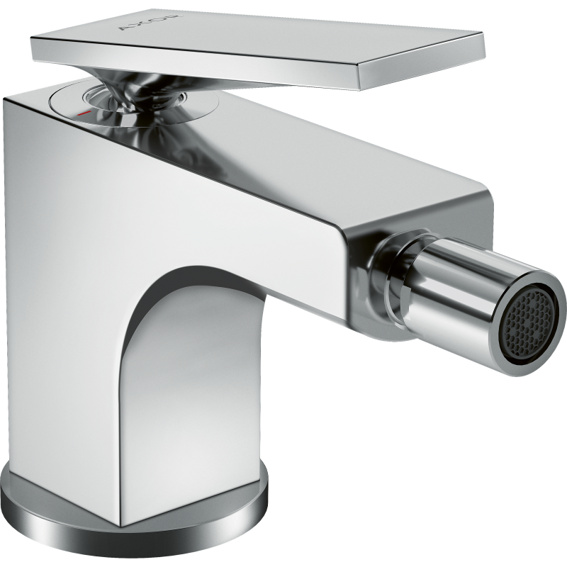 Jednouchwytowa bateria bidetowa z kompletem odpływowym z cięgłem Chrom Citterio AXOR 39214000