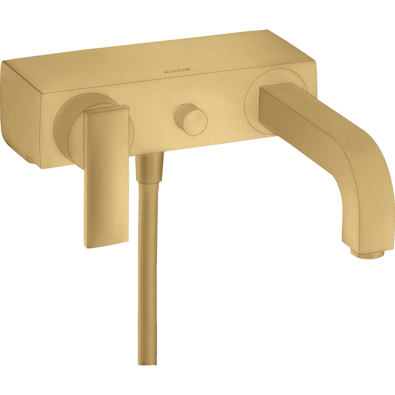 Jednouchwytowa bateria wannowa, natynkowa Złoty Optyczny Szczotkowany Citterio AXOR 39400250