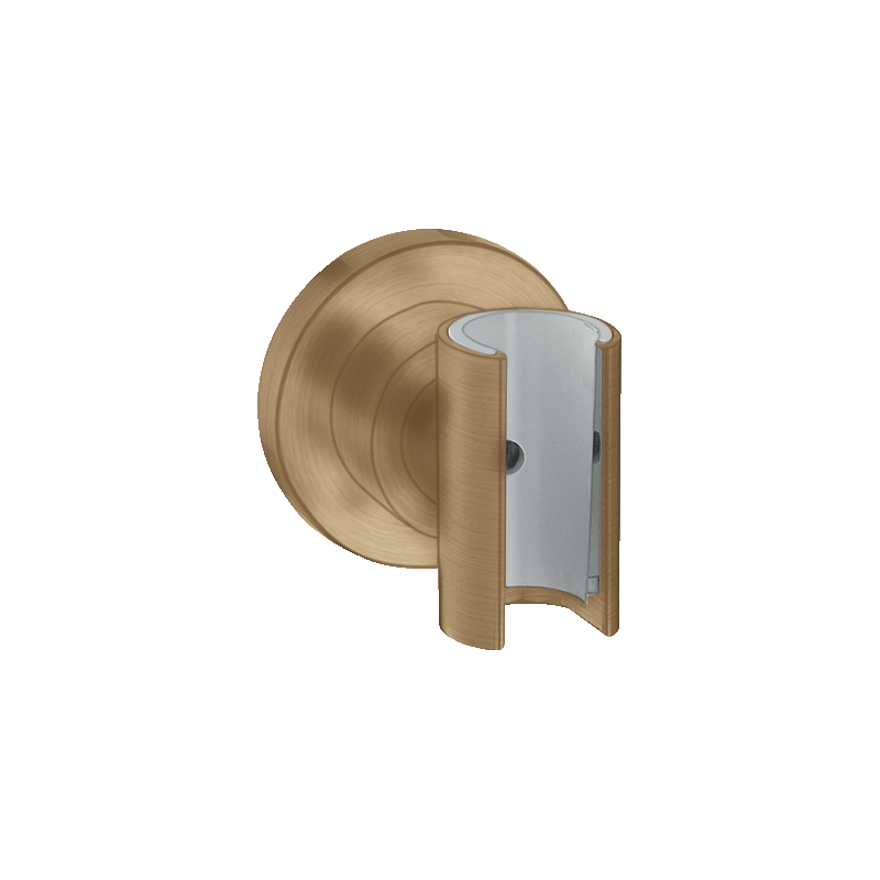 Uchwyt prysznicowy, okrągły Brąz Szczotkowany Citterio AXOR 39525140