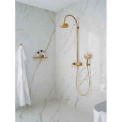 Komplet prysznicowy 180 1jet z mieszaczem Złoty Optyczny Polerowany Citterio AXOR 39620990