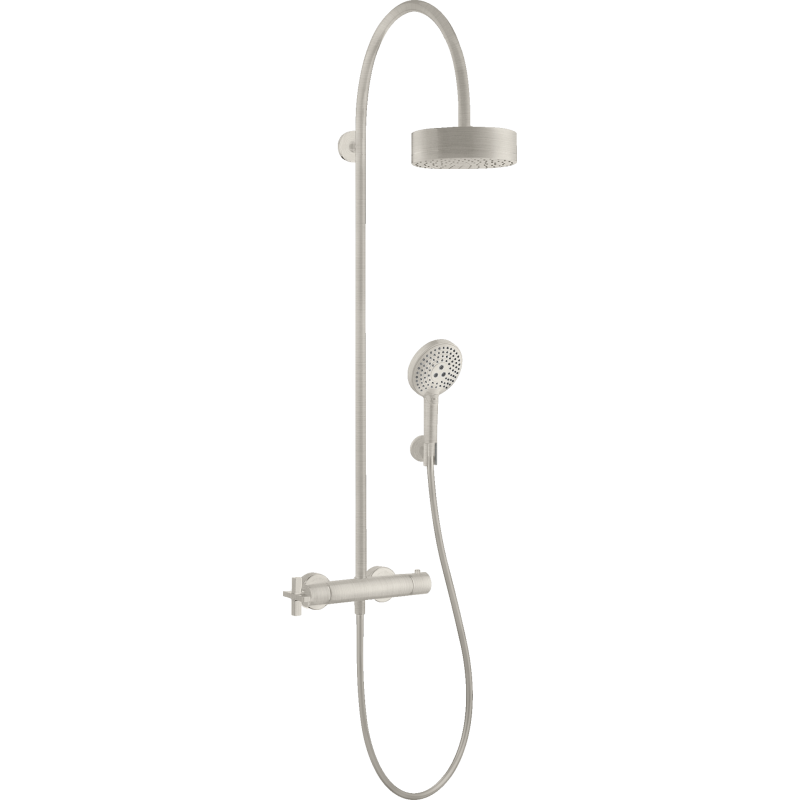 Komplet prysznicowy 180 1jet z termostatem Stal Szlachetna Optyczna Citterio AXOR 39670800