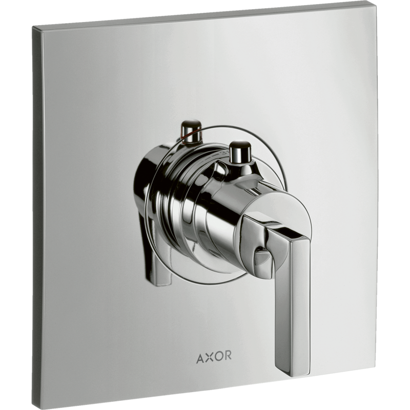 Bateria termostatyczna HighFlow z uchwytem jednoramiennym, podtynkowa Chrom Citterio AXOR 39711000