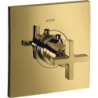 Bateria termostatyczna HighFlow z uchwytem krzyżowym, podtynkowa Złoty Optyczny Polerowany Citterio AXOR 39716990