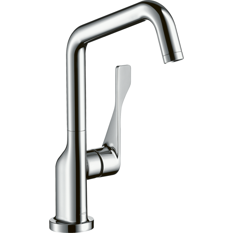 Jednouchwytowa bateria kuchenna 260 z obrotową wylewką EcoSmart Stal Szlachetna Finish Citterio AXOR 39853800