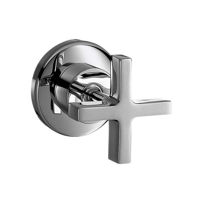 Zawór odcinający z uchwytem krzyżowym, podtynkowy Chrom Citterio AXOR 39965000