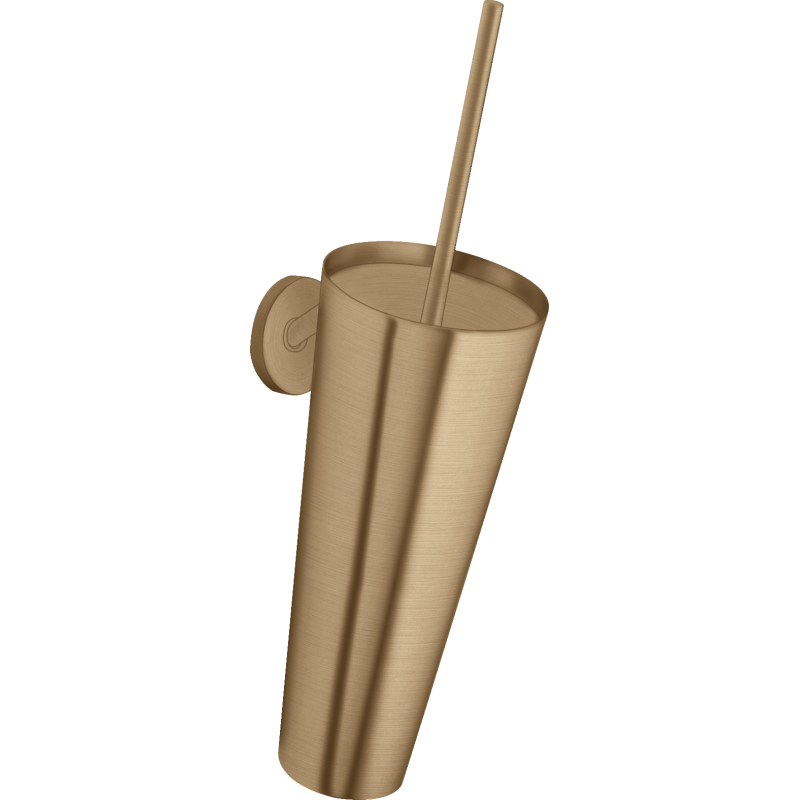 Szczotka do WC z pojemnikiem, ścienna Brąz Szczotkowany Starck AXOR 40835140