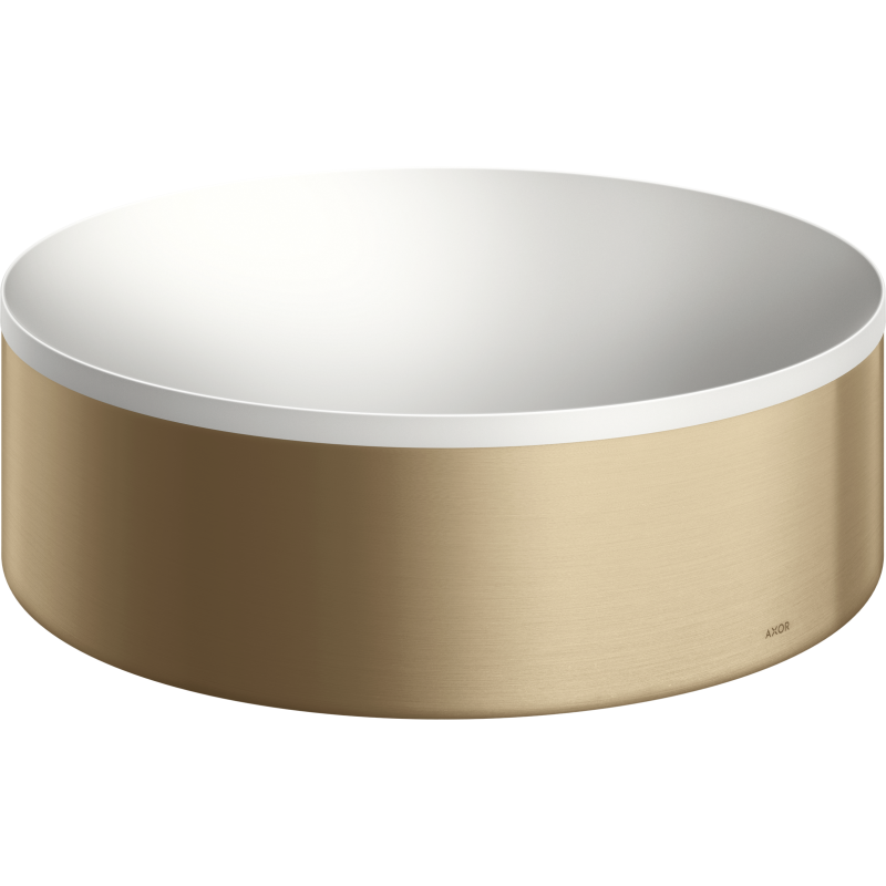 Umywalka nablatowa 300 bez otworu na baterię i przelewu Brąz Szczotkowany Suite Wanna i Umywalki AXOR 42000140