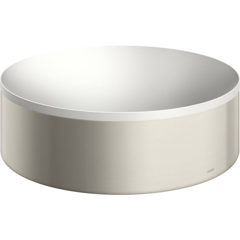 Umywalka nablatowa 300 bez otworu na baterię i przelewu Stal Szlachetna Optyczna Suite Wanna i Umywalki AXOR 42000800