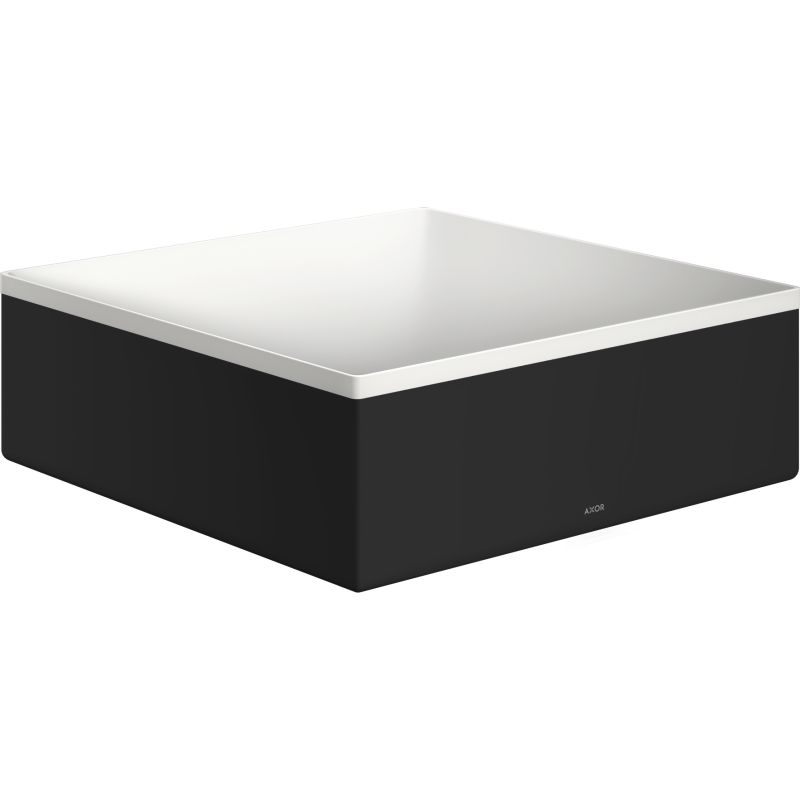 Umywalka nablatowa 285/285 bez otworu na baterię i przelewu Czarny Matowy Suite Wanna i Umywalki AXOR 42002670