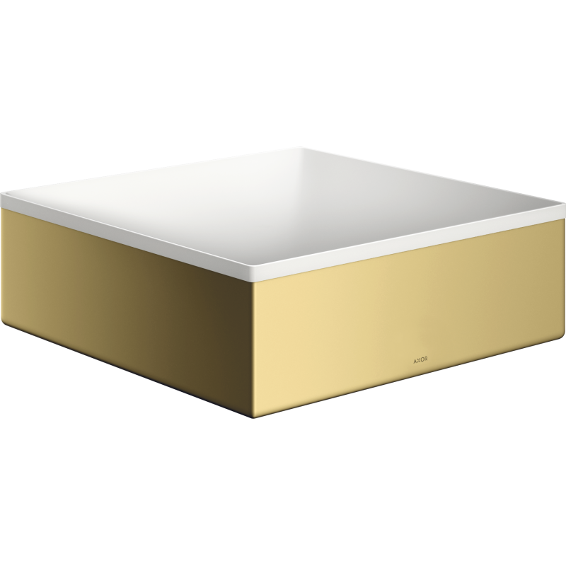 Umywalka nablatowa 285/285 bez otworu na baterię i przelewu Złoty Optyczny Polerowany Suite Wanna i Umywalki AXOR 42002990