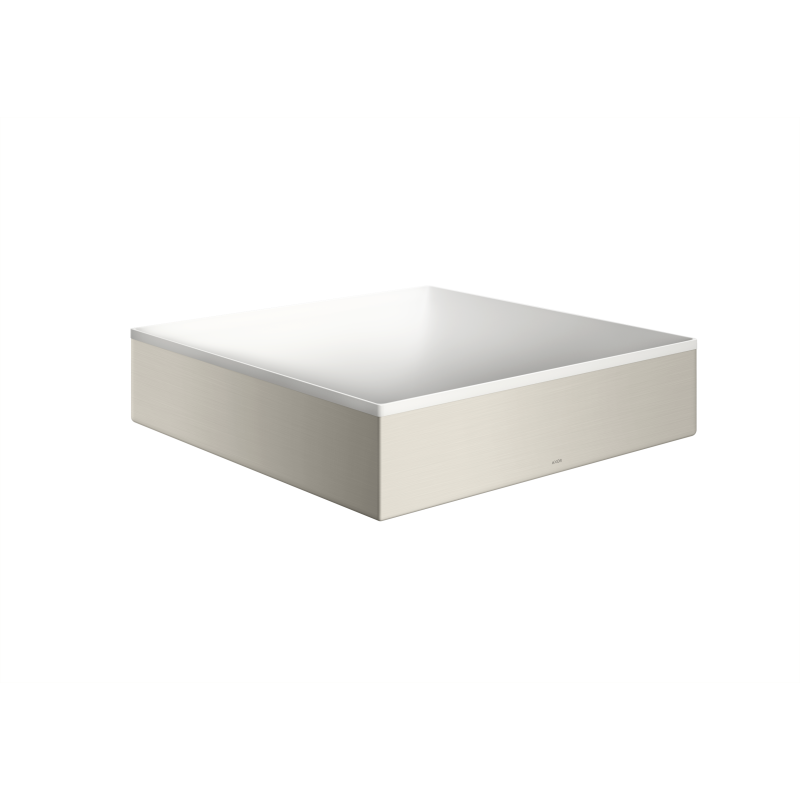 Umywalka nablatowa 400/400 bez otworu na baterię i przelewu Stal Szlachetna Optyczna Suite Wanna i Umywalki AXOR 42003800