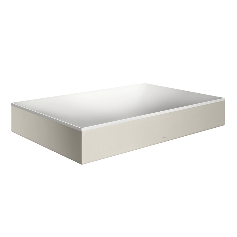 Umywalka nablatowa 600/400 bez otworu na baterie i przelewu Stal Szlachetna Optyczna Suite Wanna i Umywalki AXOR 42004800