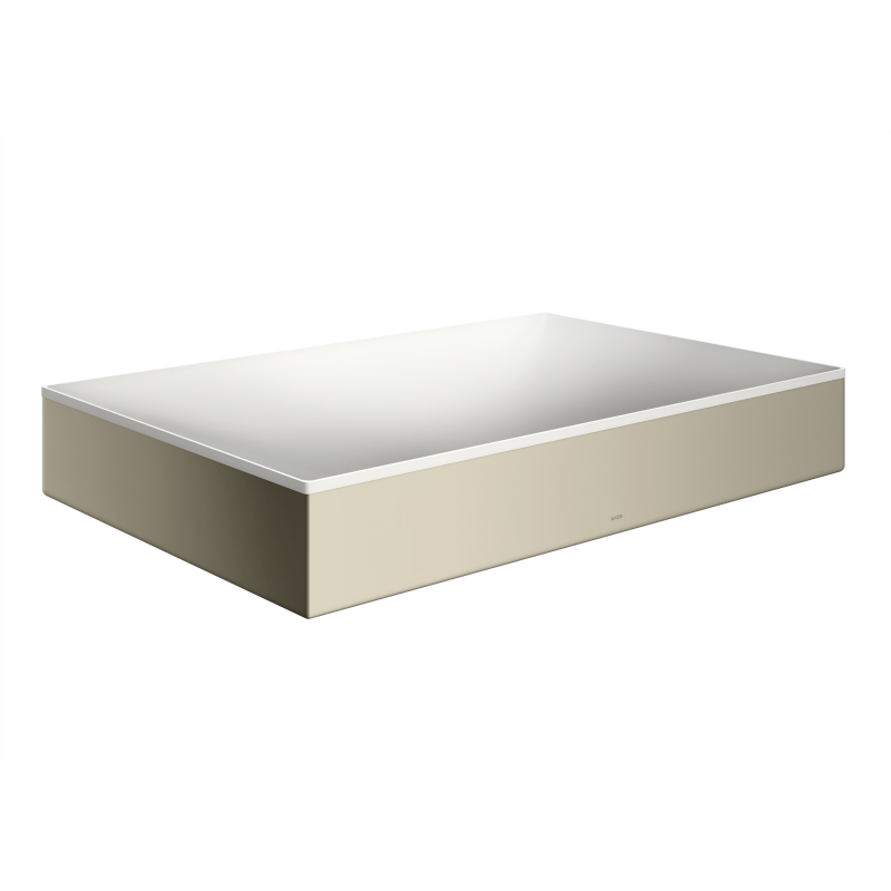 Umywalka nablatowa 600/400 bez otworu na baterie i przelewu Nikiel Polerowany Suite Wanna i Umywalki AXOR 42004830