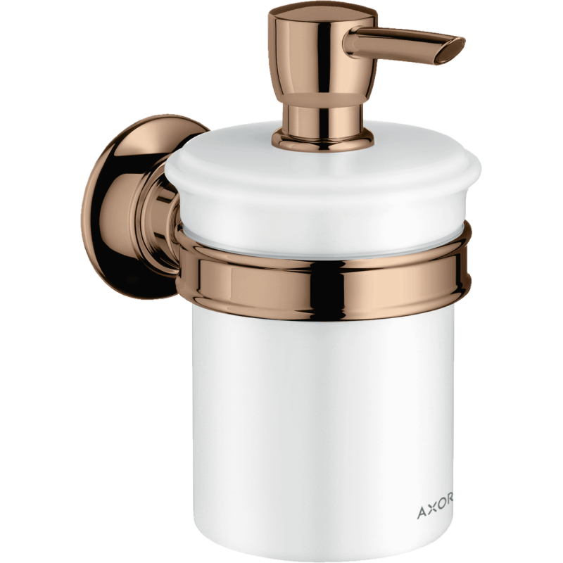 Dozownik mydła w płynie Czerwony Złoty Polerowany Montreux AXOR 42019300
