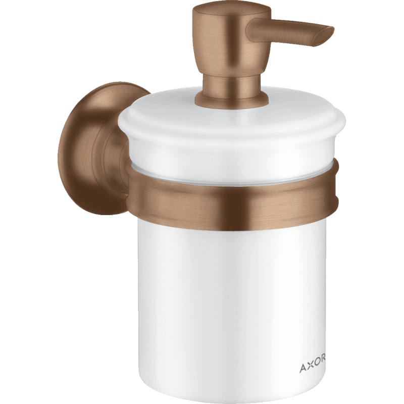 Dozownik mydła w płynie Czerwony Złoty Szczotkowany Montreux AXOR 42019310