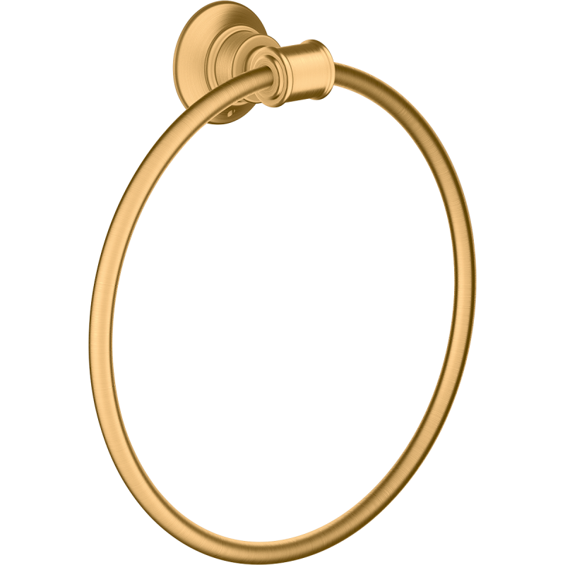 Wieszak na ręcznik typu Ring Mosiądz Szczotkowany Montreux AXOR 42021950