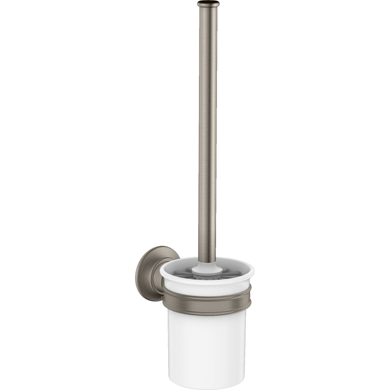 Szczotka do WC z pojemnikiem, ścienna Stal Szlachetna Optyczna Montreux AXOR 42035800