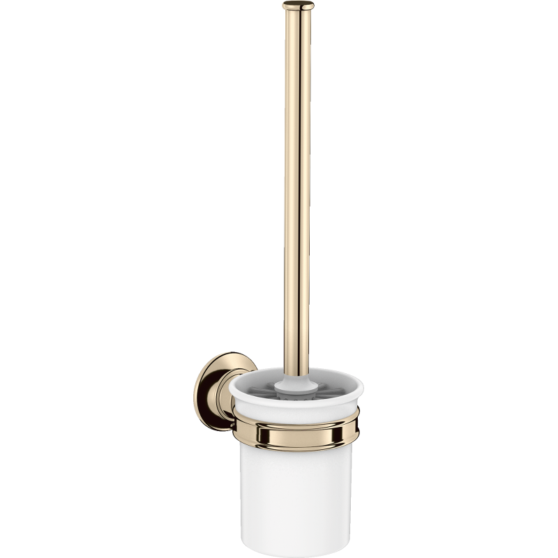 Szczotka do WC z pojemnikiem, ścienna Nikiel Polerowany Montreux AXOR 42035830