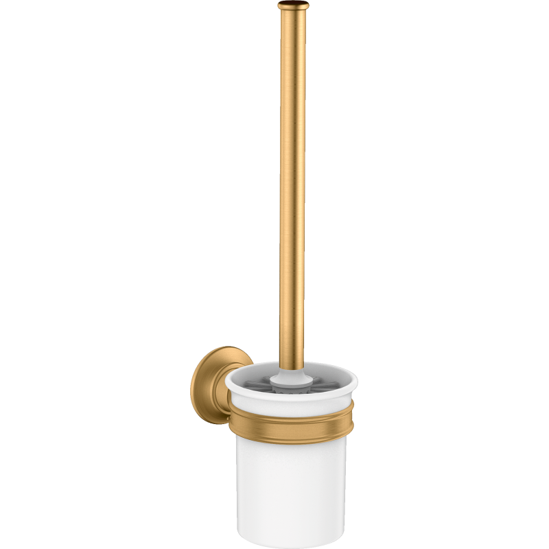 Szczotka do WC z pojemnikiem, ścienna Mosiądz Szczotkowany Montreux AXOR 42035950