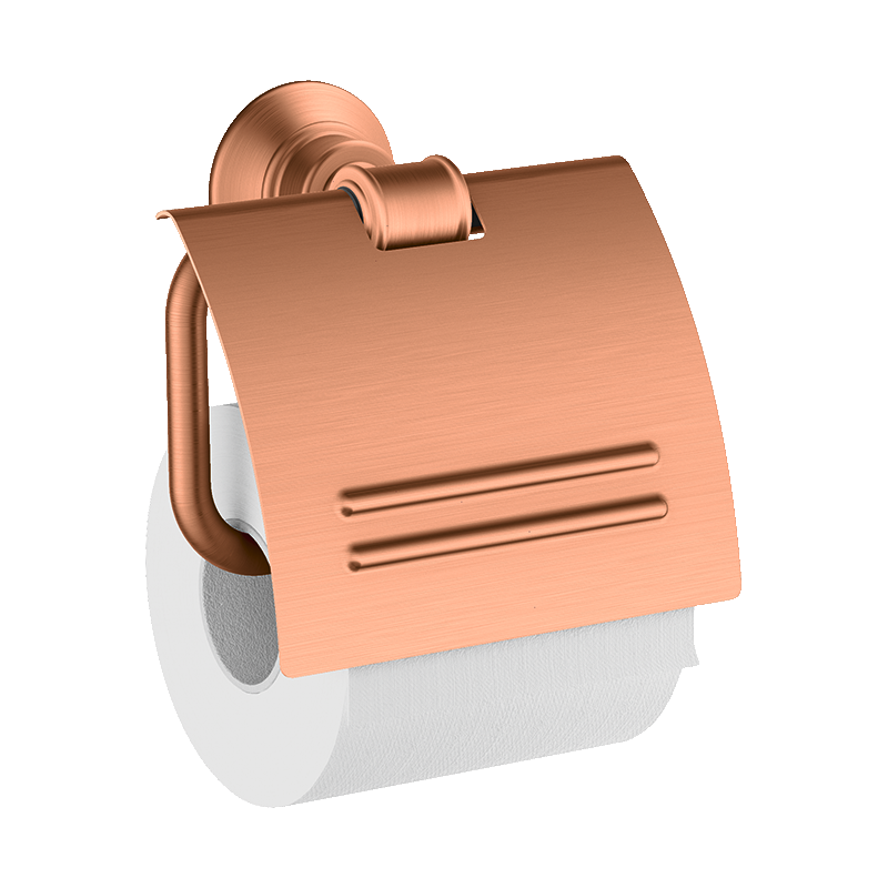 Uchwyt na papier toaletowy z osłoną Brąz Szczotkowany Montreux AXOR 42036140