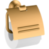 Uchwyt na papier toaletowy z osłoną Złoty Optyczny Szczotkowany Montreux AXOR 42036250