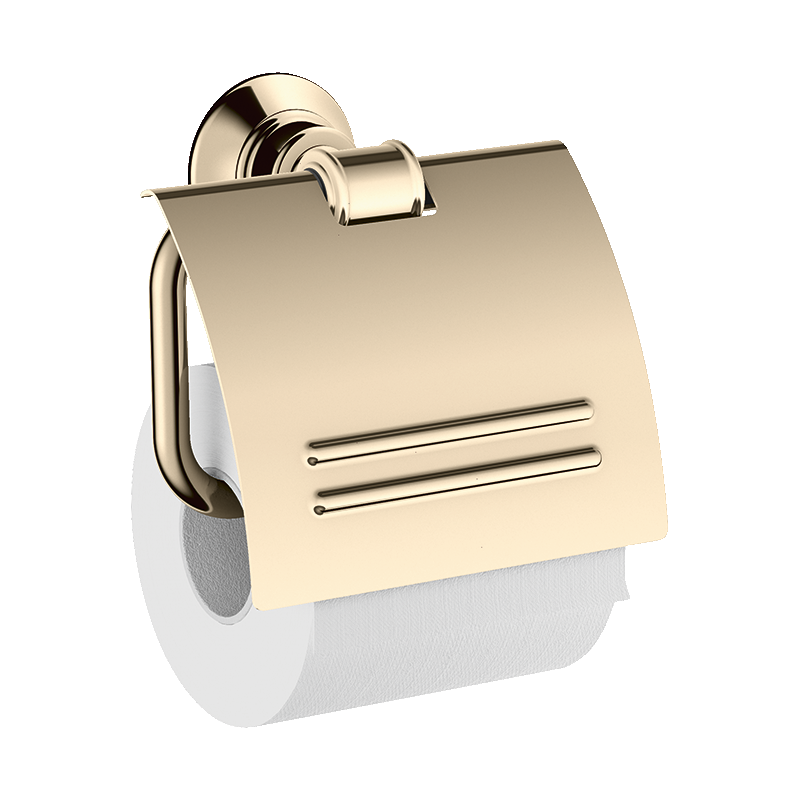 Uchwyt na papier toaletowy z osłoną Nikiel Polerowany Montreux AXOR 42036830