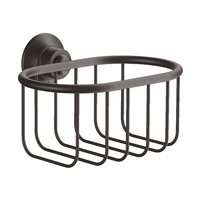 Koszyk na mydło 160/101 Czarny Chrom Szczotkowany Montreux AXOR 42065340
