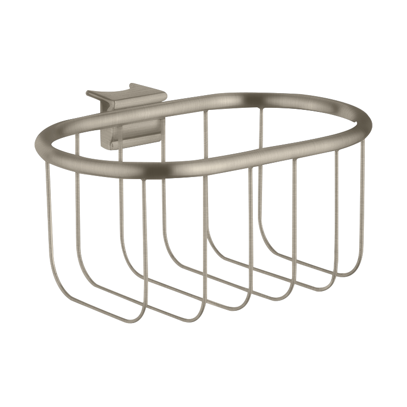 Koszyk na mydło do drążka przysznicowego 160/83 Nikiel Szczotkowany Montreux AXOR 42066820