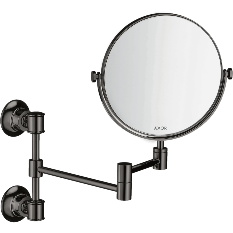 Lusterko kosmetyczne Czarny Chrom Polerowany Montreux AXOR 42090330