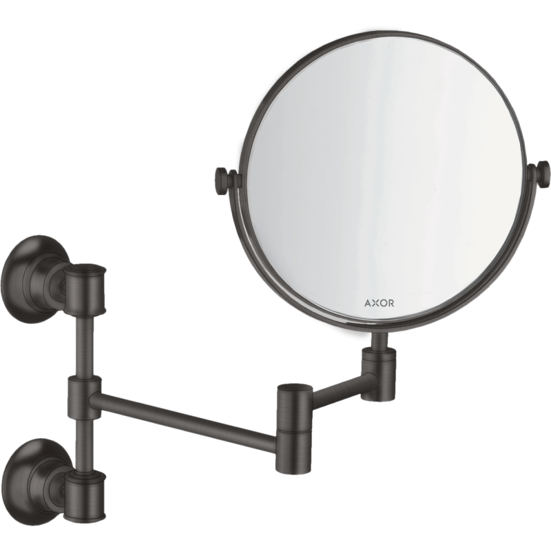 Lusterko kosmetyczne Czarny Chrom Szczotkowany Montreux AXOR 42090340
