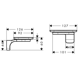 Mydelniczka Chrom Urquiola AXOR 42433000