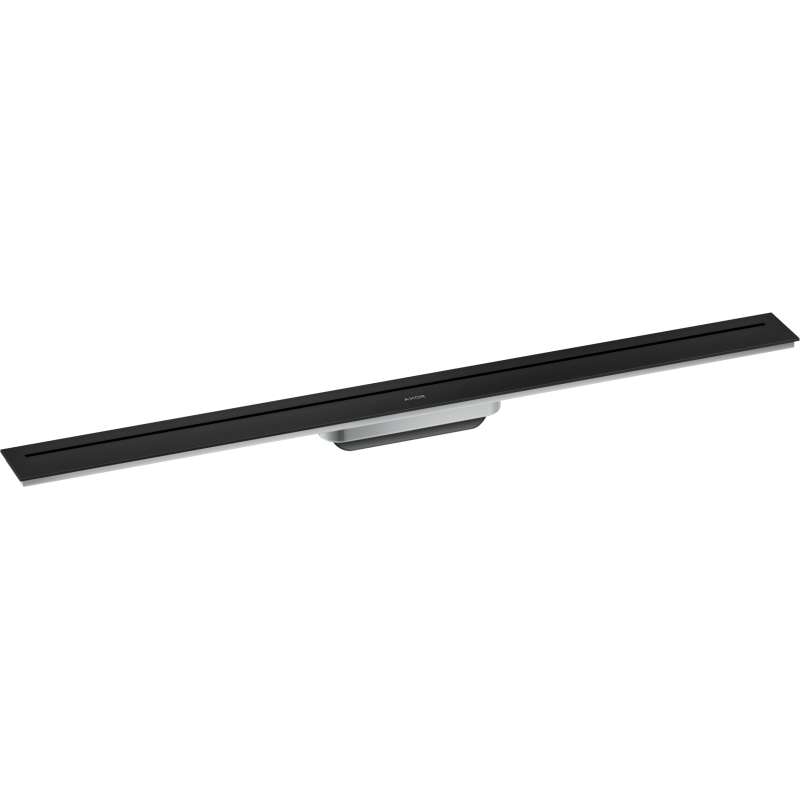 Element zewnętrzny odpływu liniowego 900, montaż odsunięty od ściany Czarny Matowy Drain AXOR 42522670