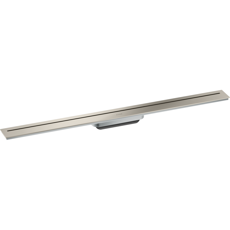 Element zewnętrzny odpływu liniowego 900, montaż odsunięty od ściany Stal Szlachetna Szczotkowana Drain AXOR 42522800